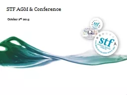STF AGM & Conference