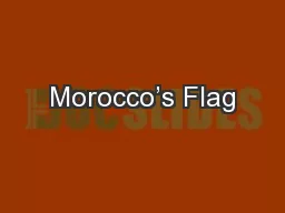 Morocco’s Flag