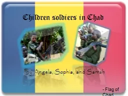 Children soldiers in Chad