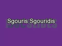 Sgouris Sgouridis