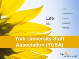 York University Staff Association (YUSA)