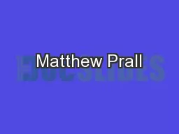 Matthew Prall