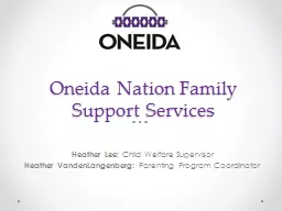 Oneida Nation Family Support Services