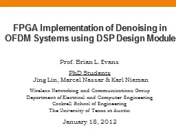 FPGA Implementation of