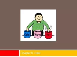 Chapter 9: Heat