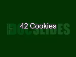 42 Cookies