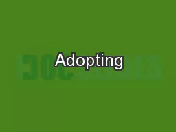 Adopting