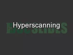 Hyperscanning