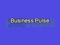 Business Pulse