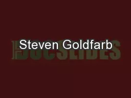 Steven Goldfarb
