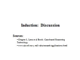 Induction: Discussion