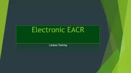Electronic EACR