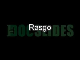 Rasgo