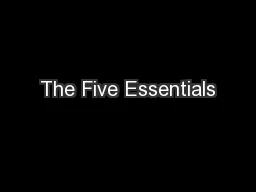 The Five Essentials