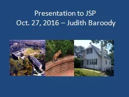 Presentation to JSP