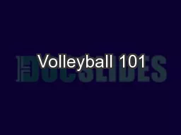 Volleyball 101