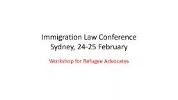 Immigration Law Conference