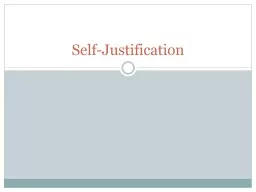 Self-Justification