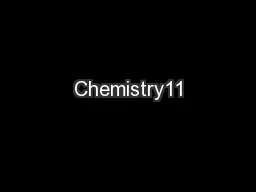 Chemistry11