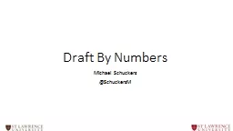 Draft By Numbers
