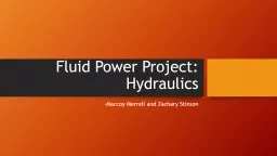 Fluid Power Project: