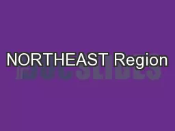NORTHEAST Region
