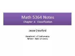 Math 5364 Notes