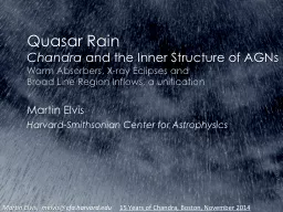 Quasar Rain