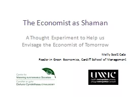 The Economist as Shaman