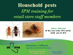 Household pests