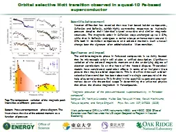 Orbital selective Mott transition observed in a quasi-1D Fe