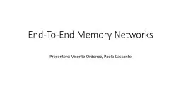 End-To-End Memory Networks