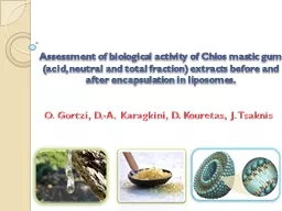 Assessment of biological activity of