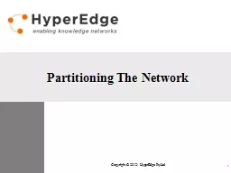 Partitioning The Network