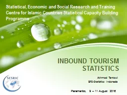 INBOUND TOURISM STATISTICS