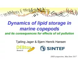 Dynamics of lipid storage in marine