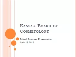 Kansas Board of Cosmetology