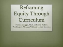 Reframing Equity Through Curriculum