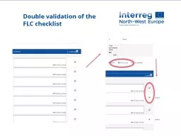 Double validation of the FLC checklist