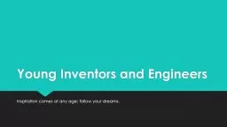 Young Inventors and Engineers