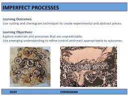 Imperfect processes