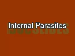 Internal Parasites