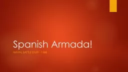 Spanish Armada!