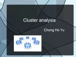 Cluster analysis