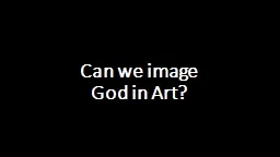 Can we image