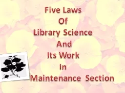 Five Laws
