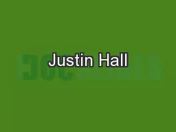 Justin Hall