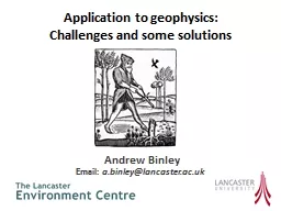 Application to geophysics: