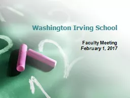 Washington Irving School