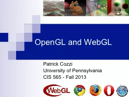 OpenGL and WebGL